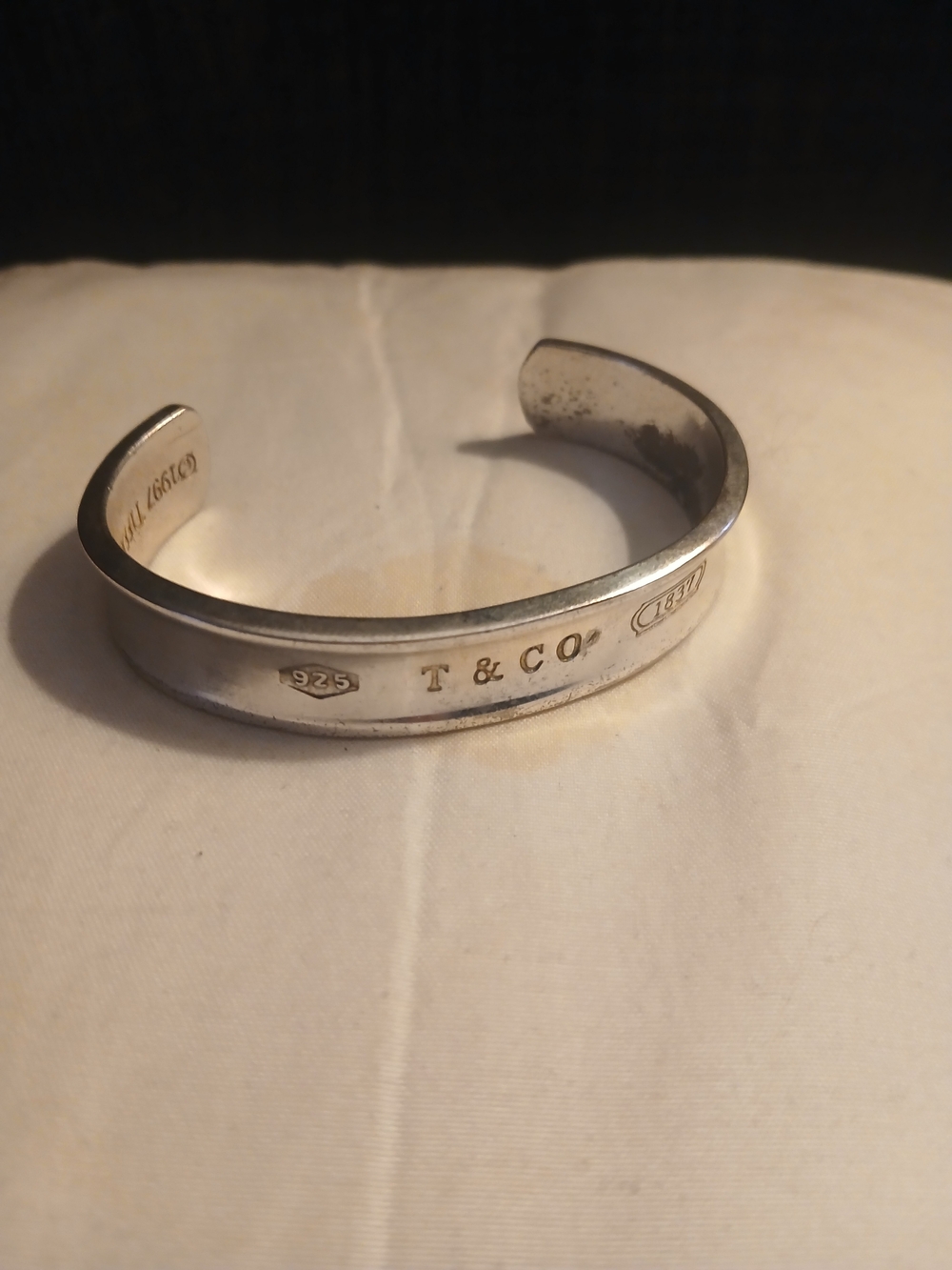 Sterling Silver Vintage Tiffany & Co. Cuff Bracelet - Silver